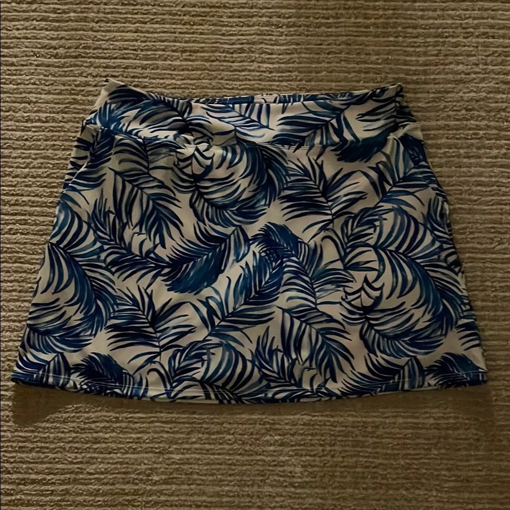 Tommy Bahama Blue A-Line Mini Skirt
044